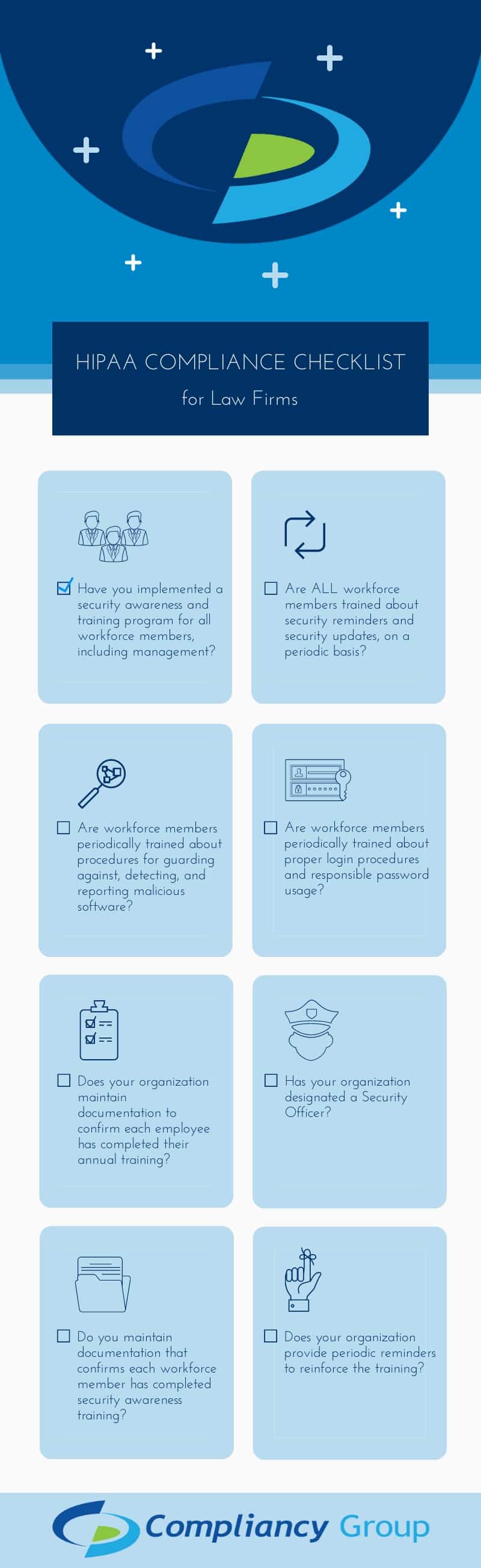HIPAA Compliance Checklist for Law Firms HIPAA Compliance Checklist for Law Firms